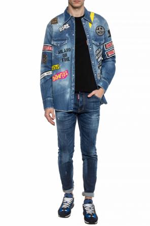 Patched denim shirt, zdjęcie 2 Patched denim shirt od Dsquared2